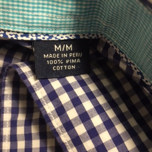 Men's Like New Tommy Bahama L/S Shirt Size M - Picture 6 of 10